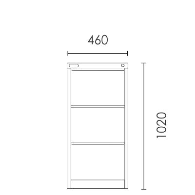 Custom Made Swing Door Storage Cupboard