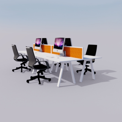 Custom Straight Desk 4800W x 750D x 720H