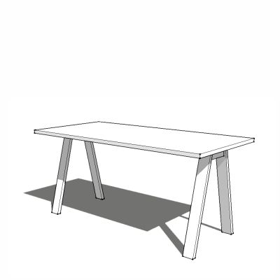 Clearance Uni Flip Fixed Table 18 x 75 W