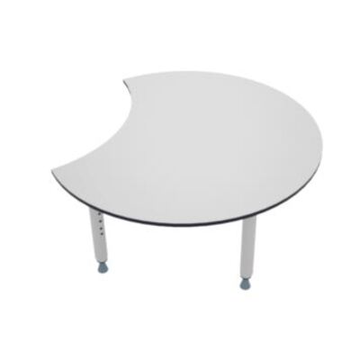 Crescent Writeable H.Adj Table