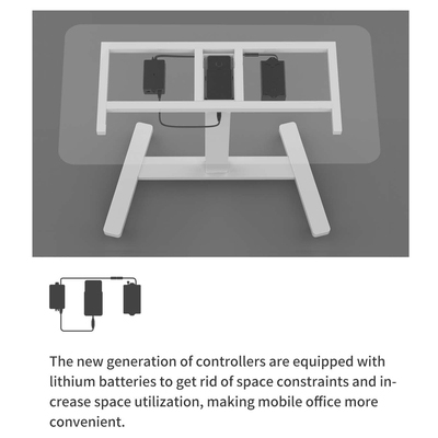 Attache Mobile Sit Stand Desk