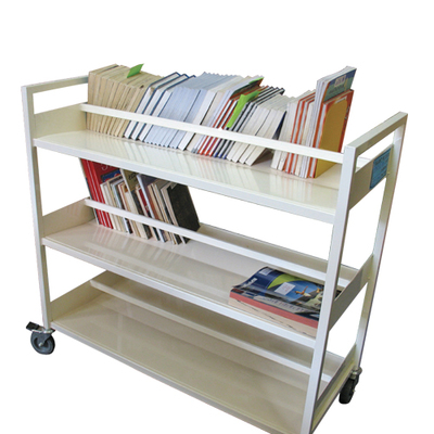 Sloping Shelf Library Trolley