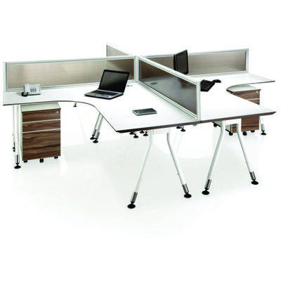 “Clearance” Desk Mounted Shelf White