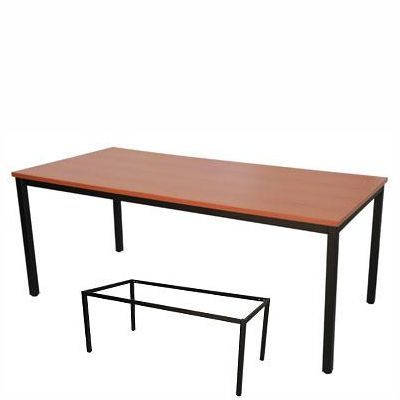 Rapid Steel Frame Table 1800X750 Wht/Blk