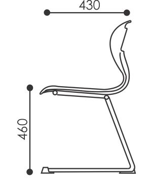 Trapezium Podz Table – Fixed height