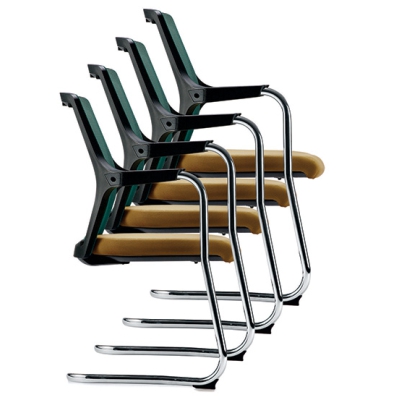 Metro Visitor Chair Cantilever Chrome