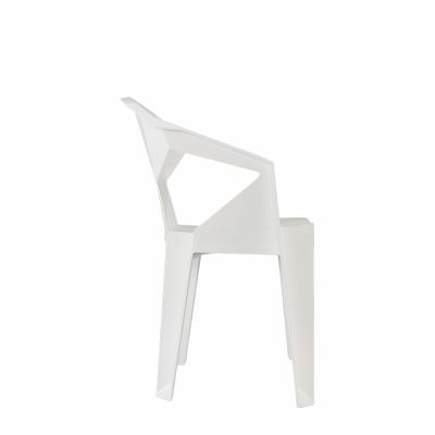 Muze Visitor Chair White