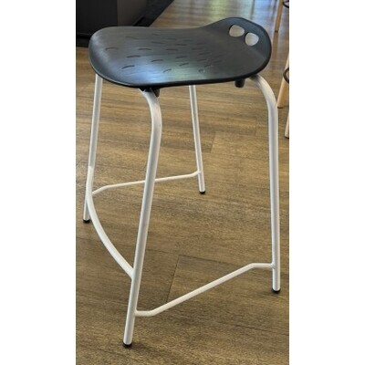 Clearance Mata Low Back Stool 640H Whit