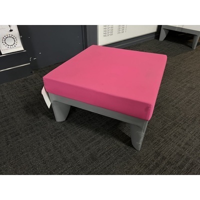 Amelie Small Ottoman Charcoal *DISC