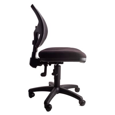 Cosmo Task Mesh Chair Medium Back Black