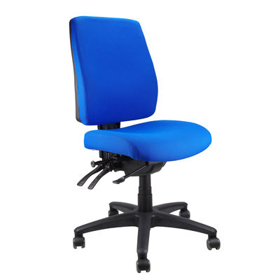 Ergoform Task Chair Medium Back Red Chr