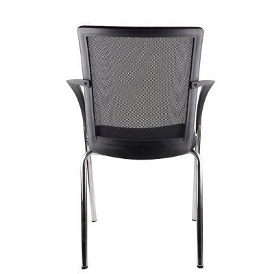 Mesh Visitor Chair 4 Leg Black WMVBK