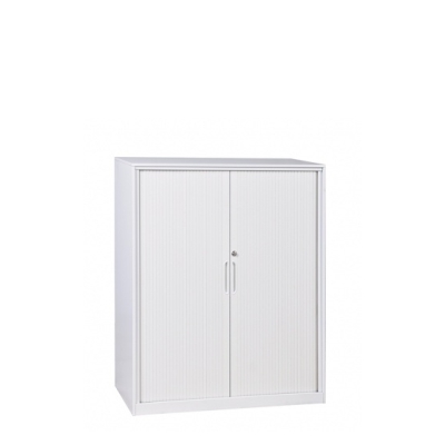 Key Steel 3 Drawer Filing Cabinet White