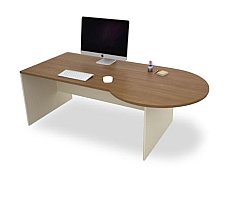 SA Made Custom P-End Desk