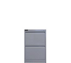 Allsteel 2 Drawer Filing Cabinet Grey