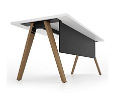 Madera Timber Leg Desk