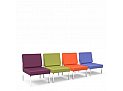Lincoln Visitor Chair White Fab2 WC Purp