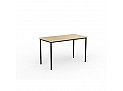 Proton Rectangle Boardroom Table Chrm/Wh