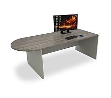 SA Made Custom D-End Desk