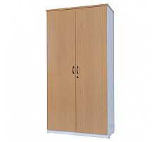 Oak/White Full Door Storage