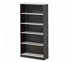 Equip Bookcase 1800X900X320 White/Storm