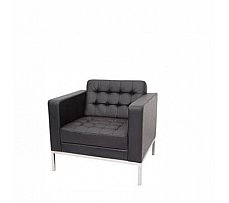 Venus Single Seater Lounge Chair Black