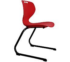 Mata 460 Cantilver Black Frm/Red Seat