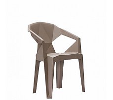 Muze Visitor Chair Taupe