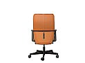 Sonoma High Back Chair Tan Leather/BLK