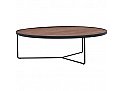 Industry Round Wood Top Table 900Dx280H