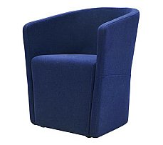 Pascale Club Single Seat Blue