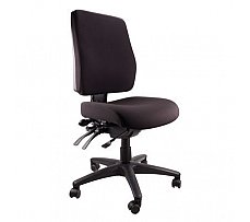 Ergoair Task Chair Medium Back Black Blk