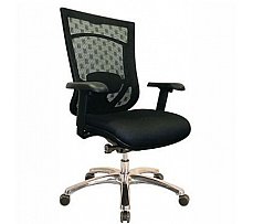 Syntech 2 Mesh Managers Chair Silver