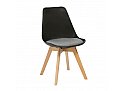 Pisces Chair Grey Shell Black Seat
