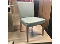 Lincoln Visitor Chair White Fab2 WC Peac