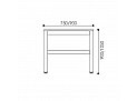 Element H/Duty Bar Height Table 1800×900