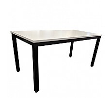 Mono Meeting Table 1500x750x720 Wht/Blk