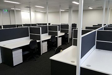 Open plan offices