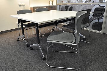 Charles Campbell College, Adam chairs & Modulus flip tables