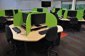 Seymour College, custom computer pods