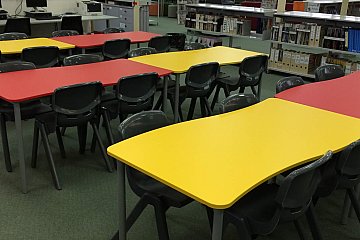 Edward John Eyre High, Custom Wave tables and Ergostack student chairs