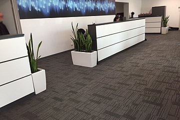 ProAV Solutions, 3x Vogue Reception Counters in Polar White/Charcoal
